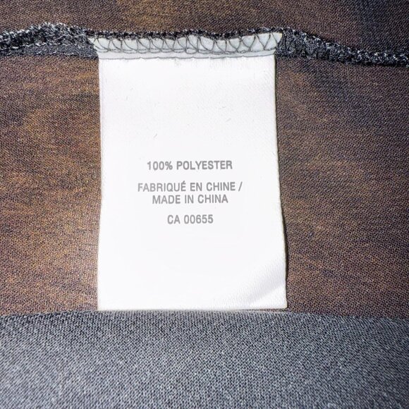 Reitmans sheer black blouse with front pleats and long sleeves, maybe go… - Picture 11 of 11